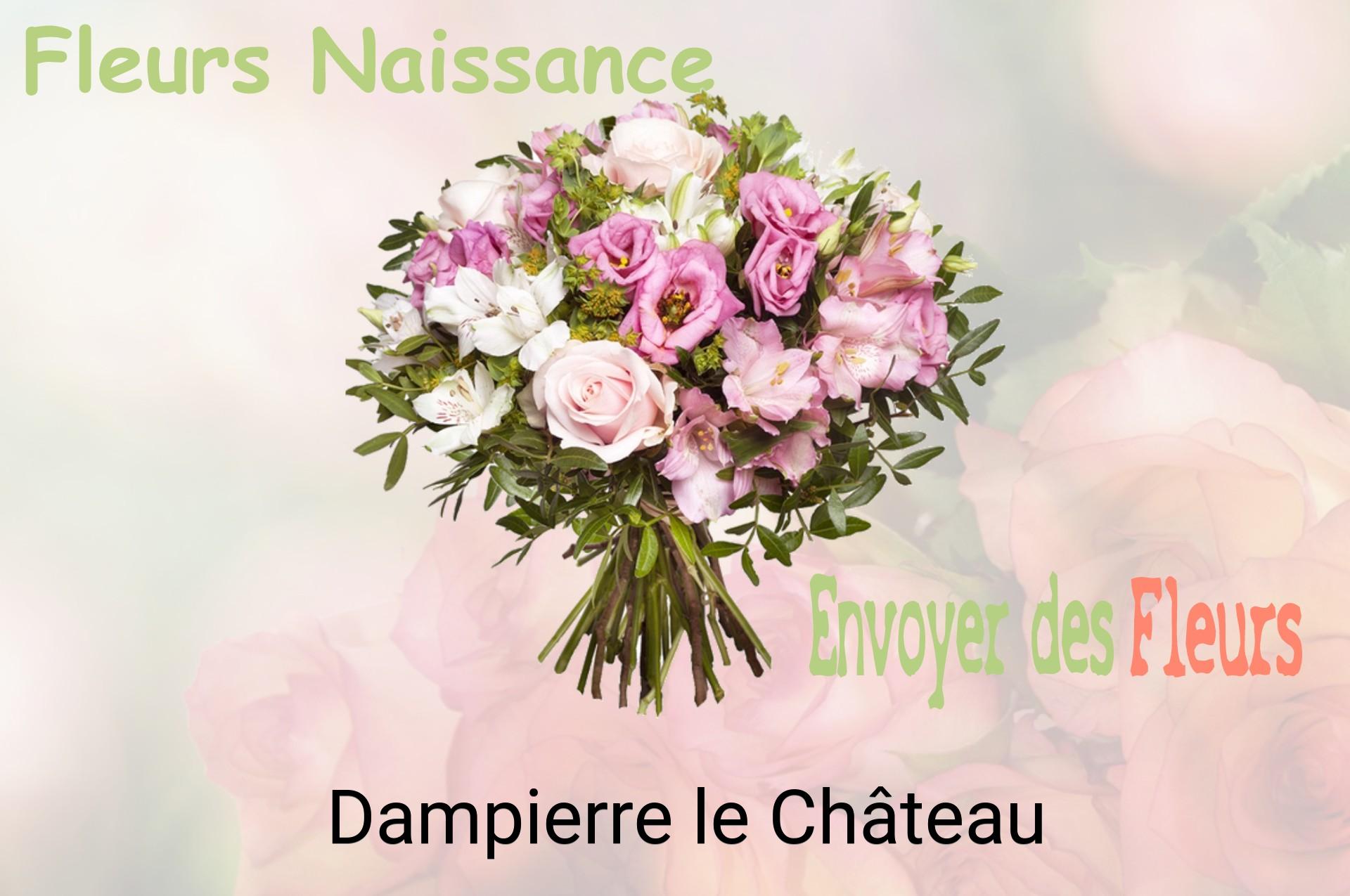 Bouquet de fleurs de naissance livré à Dampierre-le-Château
